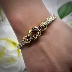 Alwand Vahan 14k Gold 925 Sterling Silver Cable Design Jewelry 33.4g